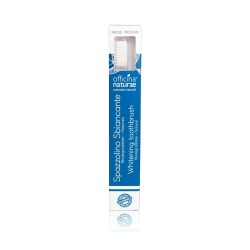 Whitening Toothbrush-Medium Bristles Officina Naturae Toothbrushes  Available on Yumibio.com