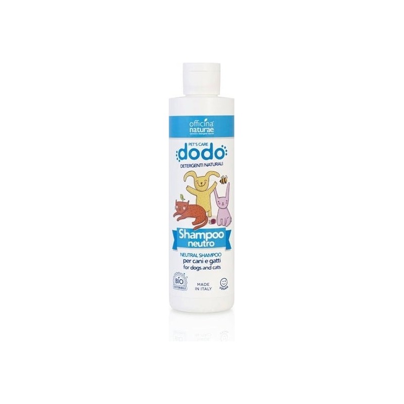 Dodo - Shampoo Neutral Officina Naturae Animal Friends  Available on Yumibio.com