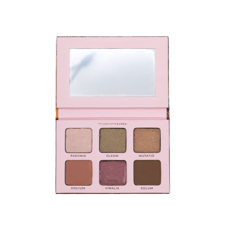 Palette Autumna Eco Armochromatique pour des couleurs neutres et chaudes My Sezione Aurea Les fards à paupières   Disponible ...