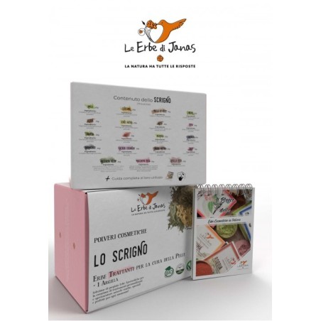 Le cercueil "traitement des Herbes" Pour La Peau Le Erbe di Janas À Base De Plantes Ayurvédiques   Disponible sur Yumibio.com