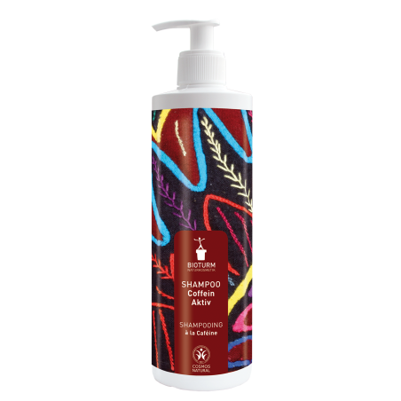 Shampooing Fortifiant à la caféine Active 500 ml Bioturm Shampooing   Disponible sur Yumibio.com