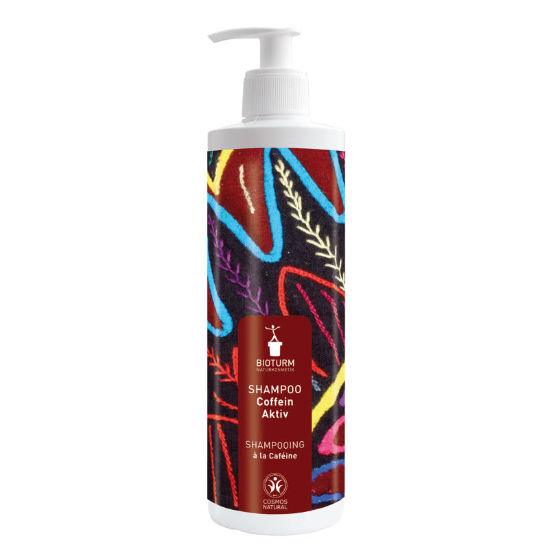 Shampooing Fortifiant à la caféine Active 500 ml Bioturm Shampooing   Disponible sur Yumibio.com