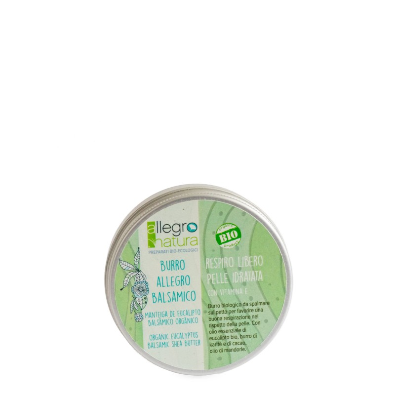 Solid Butter Balsamic Bio Allegro Natura Specific Treatments  Available on Yumibio.com