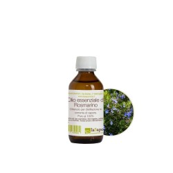 La Saponaria  Olio essenziale di Rosmarino 100 ml  Oli Essenziali