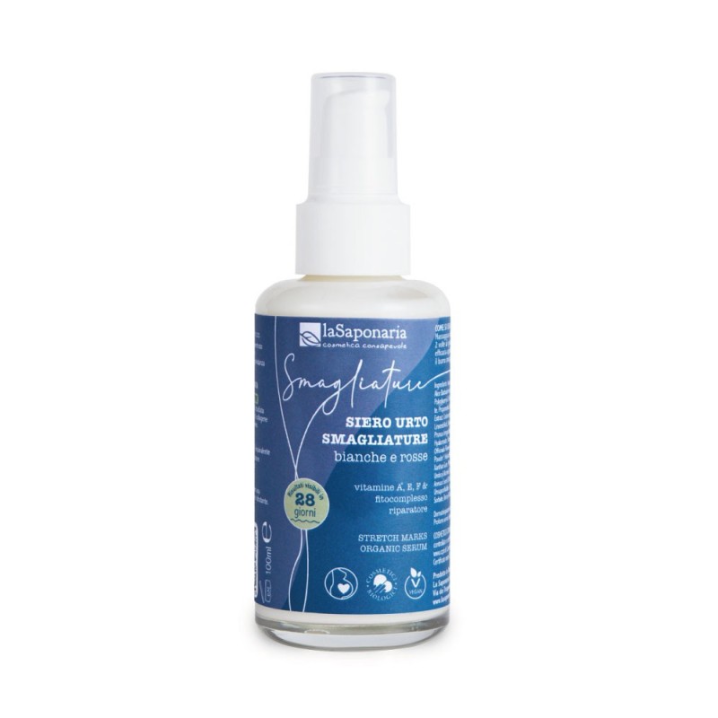 Sérum Choc Vergetures La Saponaria La Cellulite et les vergetures   Disponible sur Yumibio.com