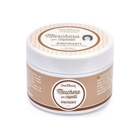 Masque capillaire nourrissant cheveux secs et abîmés Green & Beauty Masque   Disponible sur Yumibio.com