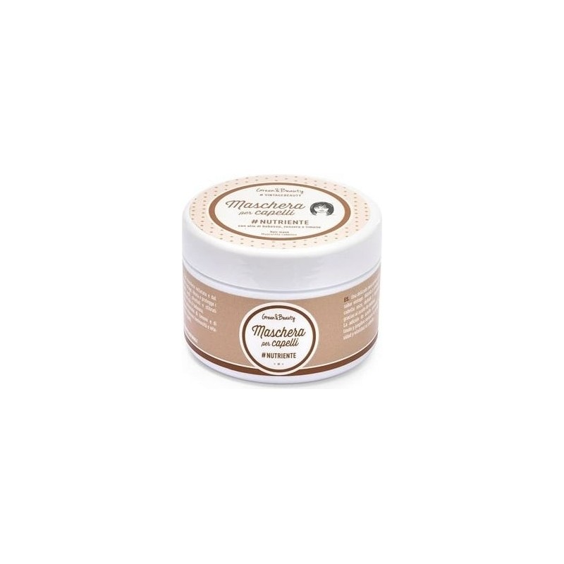 Masque capillaire nourrissant cheveux secs et abîmés Green & Beauty Masque   Disponible sur Yumibio.com