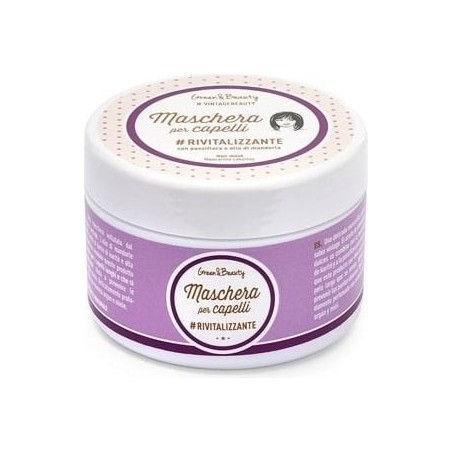 Revitalizing Hair Mask for weak hair Green & Beauty Mask  Available on Yumibio.com