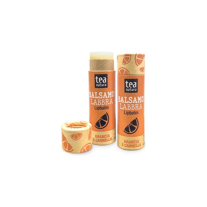 Tea Natura  Balsamo Labbra Arancia e Cannella  Cura delle Labbra