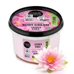 Organic Shop  Crema Corpo Naturale al Loto Indiano  Creme Corpo Bio