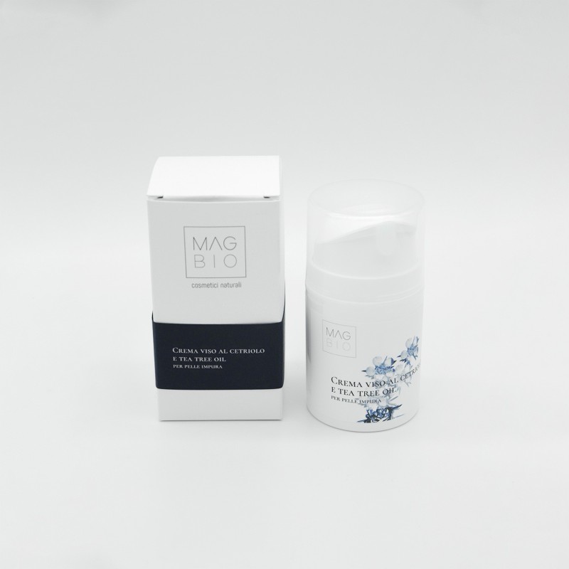 Magbio  Crema Viso con Cetriolo e Tea Tree  Crema viso