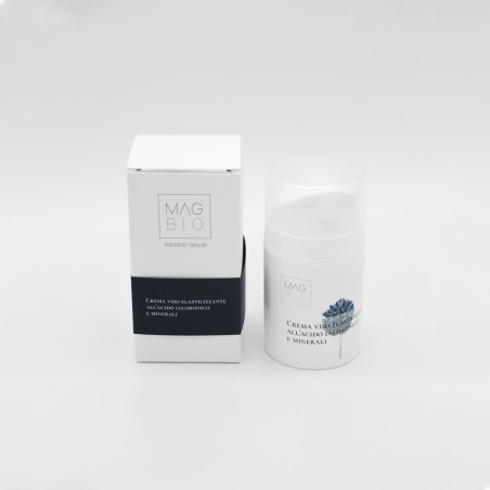 Elasticizing Face Cream with Hyaluronic Acid MAGBIO Moisturizing  Available on Yumibio.com