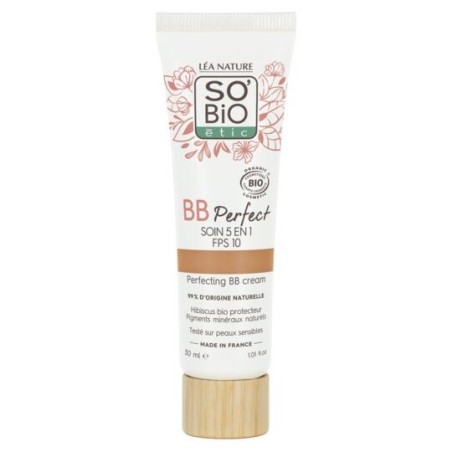 BB Crème à la Texture Légère SPF10 - Medium SO’BiO étic Make-up   Disponible sur Yumibio.com