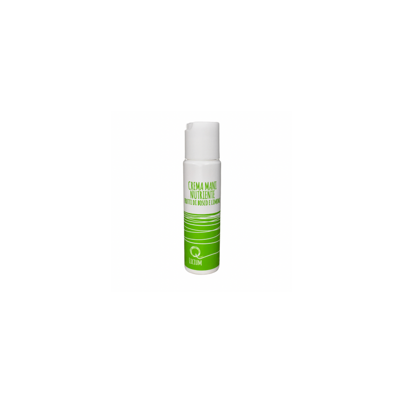 Quantic Licium  Crema Mani Nutriente Frutti di Bosco e Limone  Cura Mani e Unghie