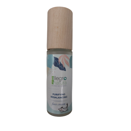 Crème visage purifiante et rééquilibrante Allegro Natura Hydratant   Disponible sur Yumibio.com