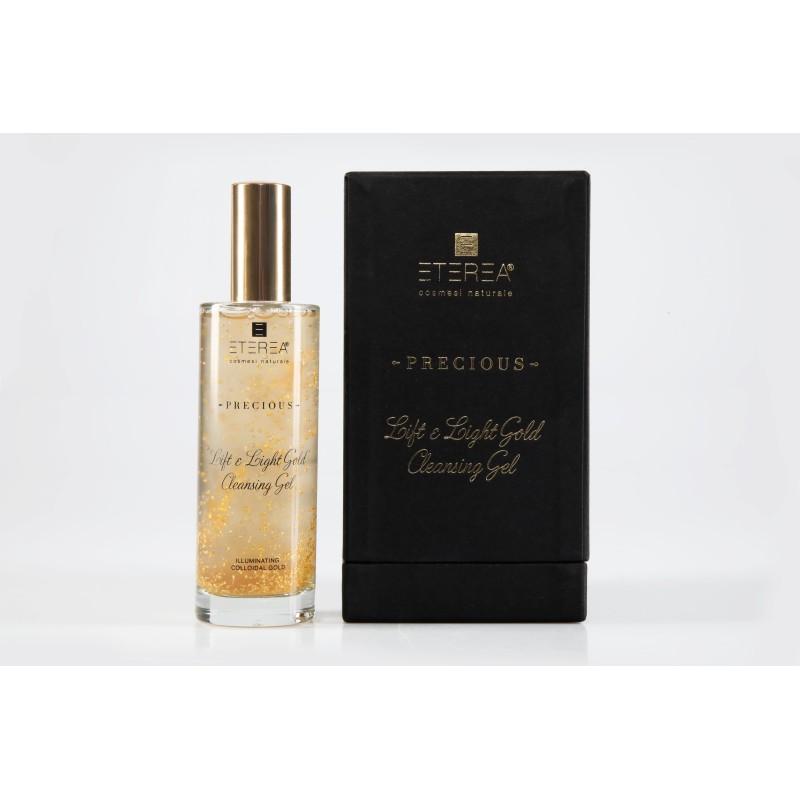Lift & Light Gold Cleansing Gel Eterea Cosmesi Facial cleanser  Available on Yumibio.com