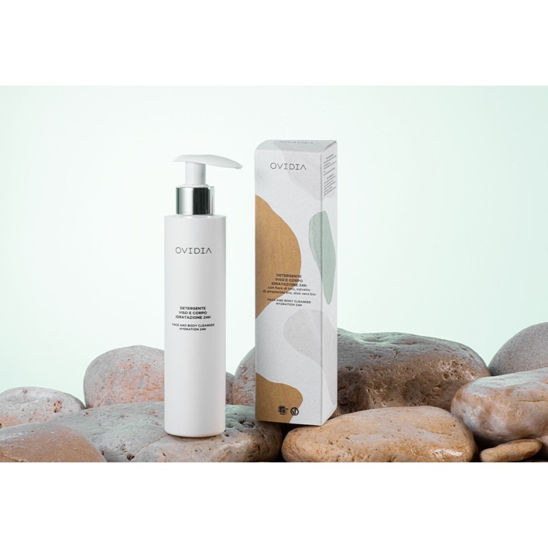 Facial and Body Cleanser Ovidia Facial cleanser  Available on Yumibio.com