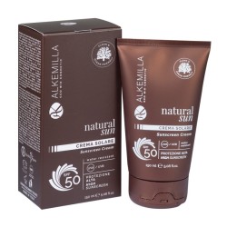 Sunscreen cream High Protection SPF 50 Alkemilla Organic sunscreen  Available on Yumibio.com