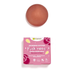 La Saponaria  Crema Solida Illuminante - Pink Moon  Creme Corpo Bio