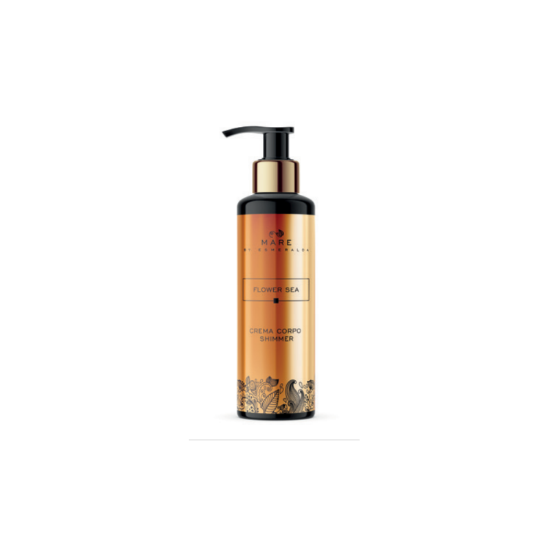 Esmeralda Cosmetics  Crema Corpo Shimmer - Flower Sea  Creme Corpo Bio
