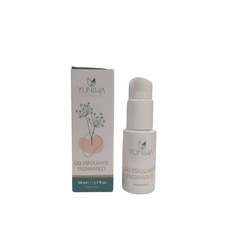 Yuniwa Cosmetics  Gel Esfoliante Enzimatico - 50 ml  Scrub e lavaggi alternativi