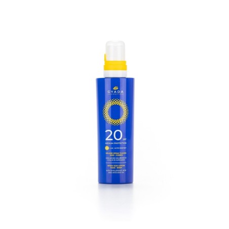 Solar SPRA Viso face and body SPF 20 Gyada Cosmetics Low sun protection  Available on Yumibio.com