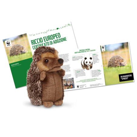 Peluche WWF - Riccio - Con contributo  Omaggi