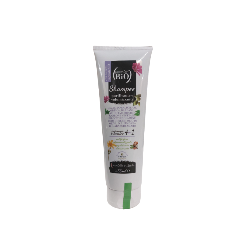Parentesi Bio  Shampoo Purificante e Volumizzante  Shampoo bio capelli grassi