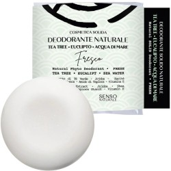 SensoNaturale  Deodorante Solido Naturale Fresco  Cosmetici solidi per il corpo