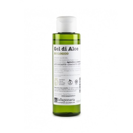 La Saponaria  Gel di Aloe Bio 100 ml  Estratti