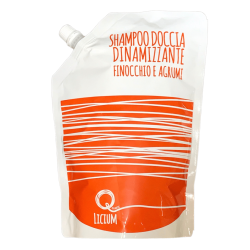 Quantic Licium  Shampoo Doccia Finocchio ed Agrumi 1 LT  Bagnoschiuma Bio