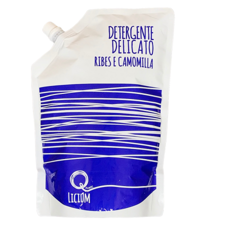 Quantic Licium  Detergente Riequilibrante Ribes e Camomilla 1 LT  Bagnoschiuma Bio