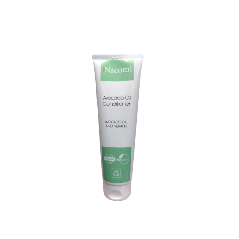 Hair conditioner Avocado Oil Nacomi Conditioner for dry and treated hair  Available on Yumibio.com