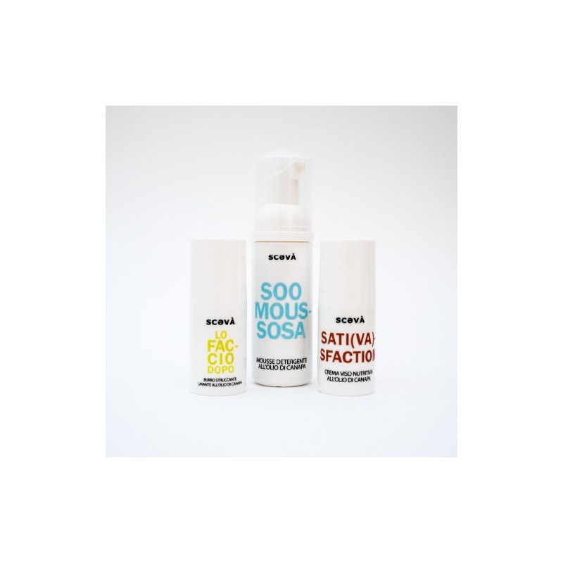 Scəvà Cosmetica  MINI-SCEVÀ: Travel Kit  Detergente viso
