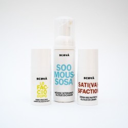 MINI-SCEVA: Travel Kit Scəvà Cosmetica Facial cleanser  Available on Yumibio.com