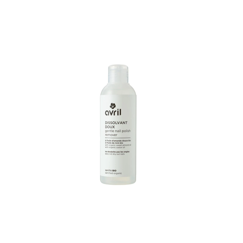 Le dissolvant pour les Ongles Sans Acétone Avril Dissolvants   Disponible sur Yumibio.com