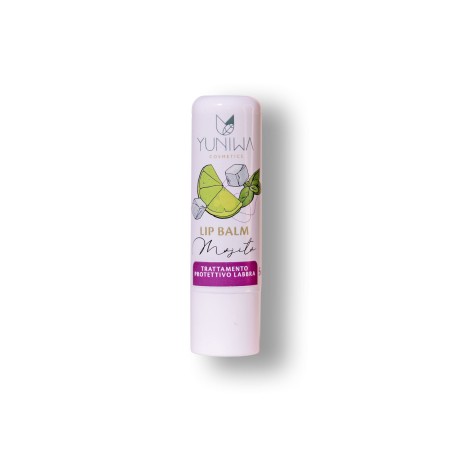 Yuniwa Cosmetics  Balsamo Labbra Protettivo - Mojito  Lipbalm Yuniwa Cosmetics