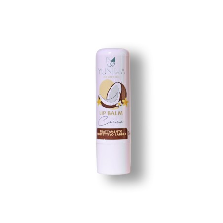 Yuniwa Cosmetics  Balsamo Labbra Protettivo - Cocco  Lipbalm Yuniwa Cosmetics