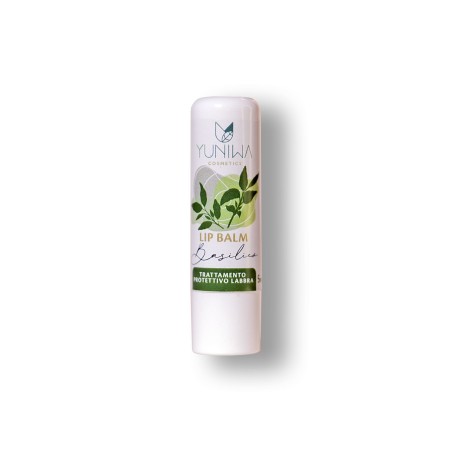 Yuniwa Cosmetics  Balsamo Labbra Protettivo - Basilico  Lipbalm Yuniwa Cosmetics