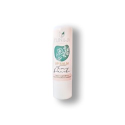 Protective Lip Balm - White Flowers Yuniwa Cosmetics Lip Care  Available on Yumibio.com
