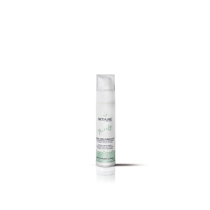 Purify - Cream Serum Mattificante eco-bio Setarè Face cream  Available on Yumibio.com