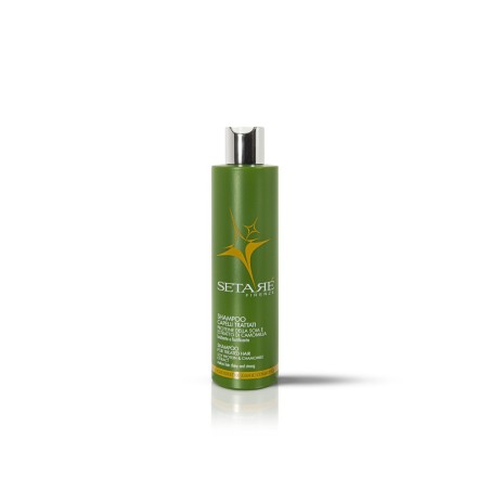 Shampooing pour les cheveux traités avec la protéine de soja Setarè Shampooing Cheveux secs et traités   Disponible sur Yumib...