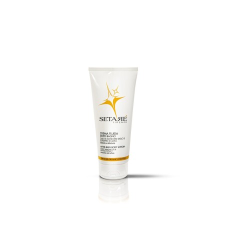 Fluid cream after-bath Setarè Organic Body Creams  Available on Yumibio.com