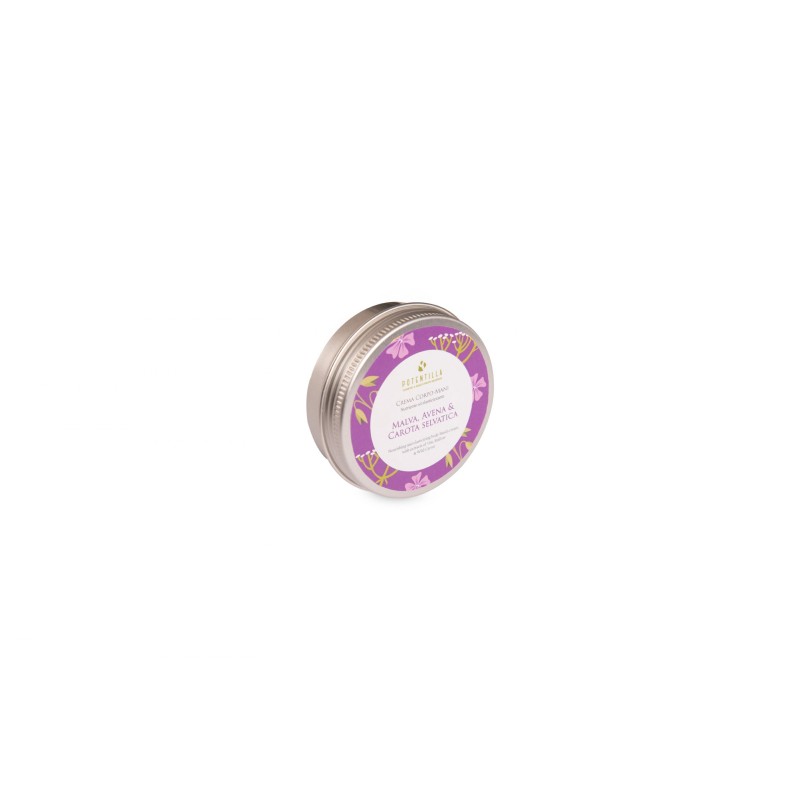 Nourishing and Elasticizing Body-Hand Cream with Oats, Mallow and Carrot Potentilla Organic Body Creams  Available on Yumibio...