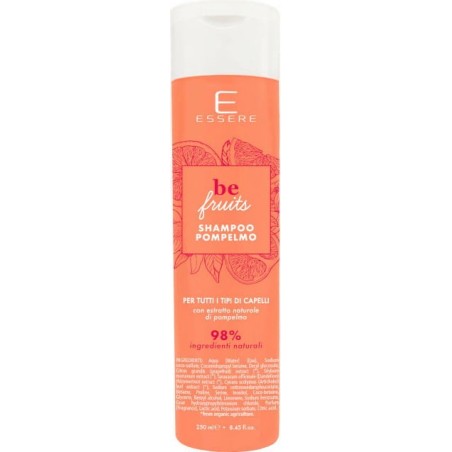 Shampoo Be Fruits Grapefruit Essere Shampoo Dry and treated hair  Available on Yumibio.com