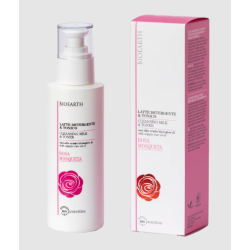 Milk Cleanser and Tonic bio and vegan Bioearth Facial cleanser  Available on Yumibio.com