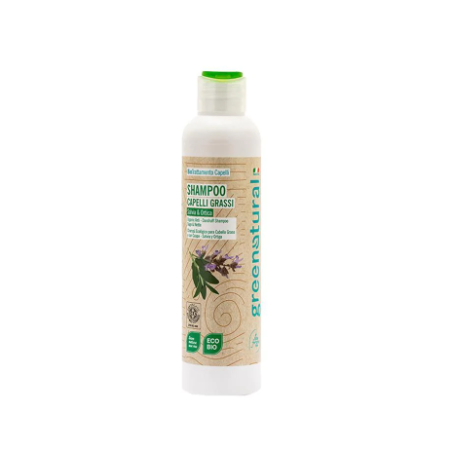 Shampooing pour Cheveux gras avec Pellicules Greenatural Shampooing Antipelliculaire   Disponible sur Yumibio.com