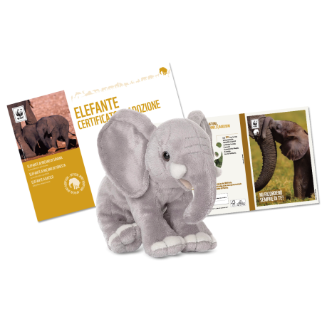 Peluche WWF - Elefante - Con contributo  Omaggi
