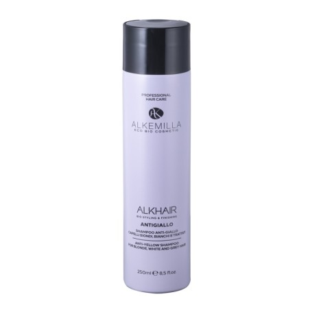 Shampoo Anti Yellow Ecobio Alkemilla Color protection  Available on Yumibio.com