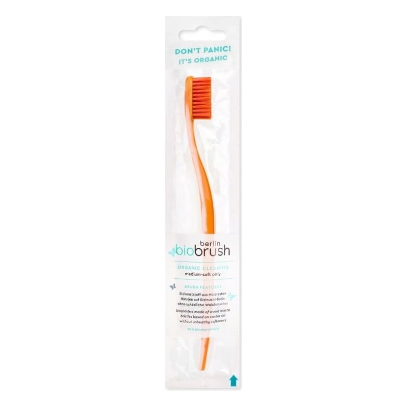 Laboratoires de Biarritz  Spazzolino da Denti per Adulti - Arancione  Spazzolini e Accessori